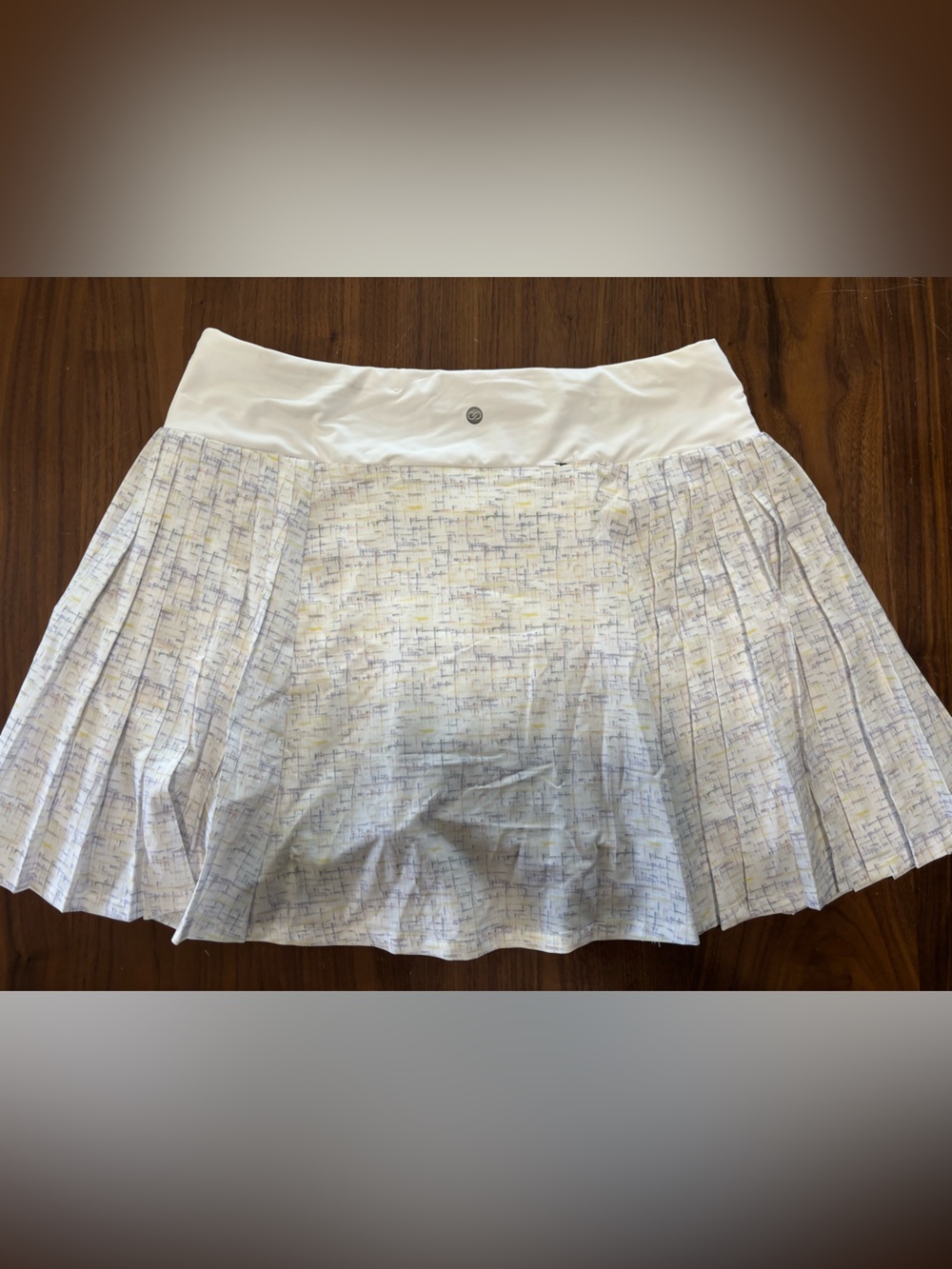CALIA White Athletic Skort - Large